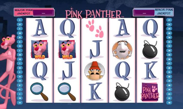 Giao diện Pink Panther
