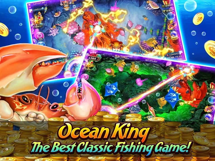 Giao diện của Ocean King